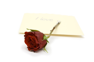 Image showing Love letter