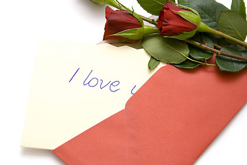 Image showing Love letter