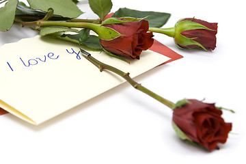 Image showing Love letter