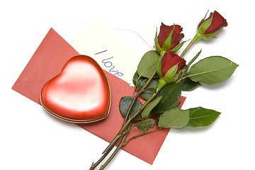 Image showing Love letter