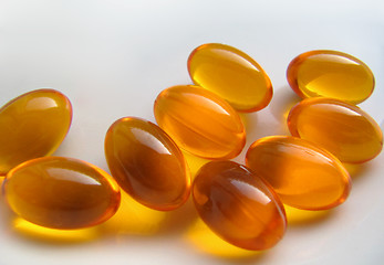 Image showing Omega-3 Fish Oil Pills