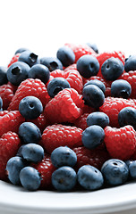 Image showing Bowl of berries