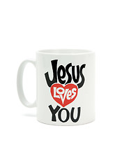 Image showing Jesus loves you
