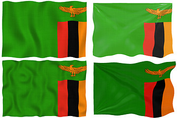 Image showing Flag of Zambia