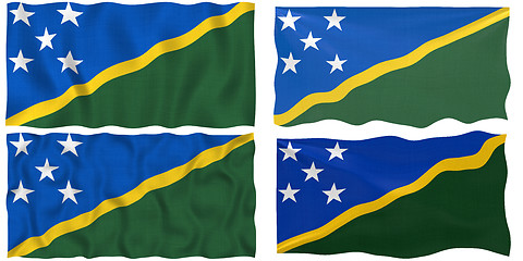 Image showing Flag of Solomon Islands