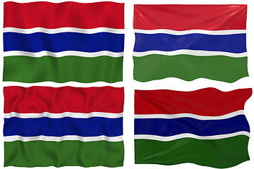 Image showing Flag of Gambia