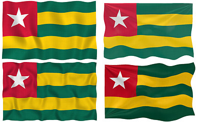 Image showing Flag of Togo