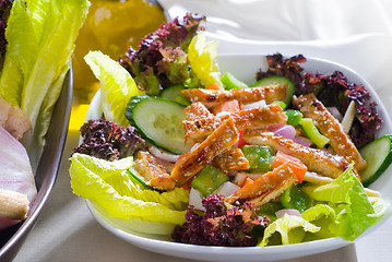 Image showing sesame chicken salad