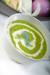 Image showing spinach soup