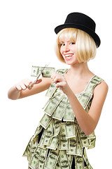 Image showing That woman don't need more money