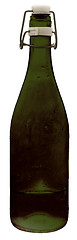 Image showing Dark green bottle.