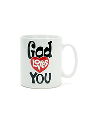 Image showing God loves you