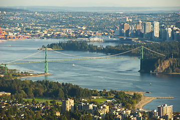 Image showing Lions Gate Bridge