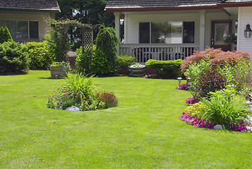 Image showing Manicured Yard