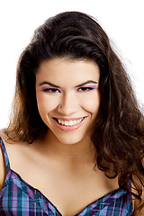 Image showing Beautiful young woman smiling