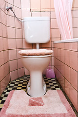 Image showing Dirty toilet