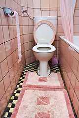 Image showing Dirty toilet