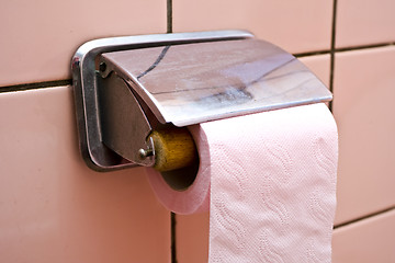 Image showing Dirty toilet