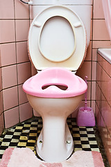 Image showing Dirty toilet