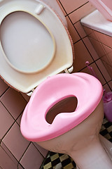 Image showing Dirty toilet