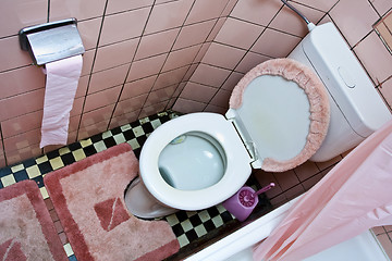 Image showing Dirty toilet