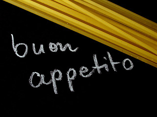 Image showing buon appetito