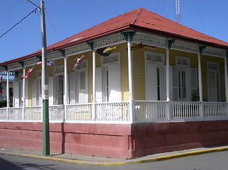 Image showing Caribbean wooden house