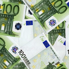 Image showing Euro notes