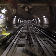 Image showing Tube underground subway metro tunnel