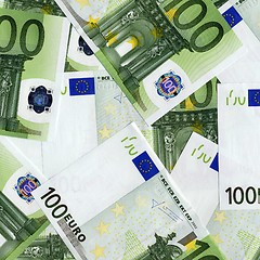 Image showing Euro notes