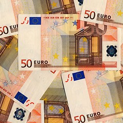 Image showing Euro notes