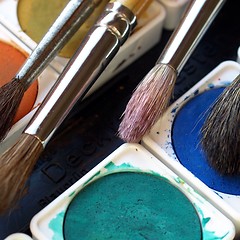 Image showing Painting tools