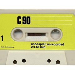 Image showing Music tape cassette