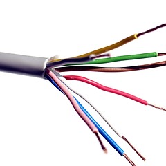 Image showing Electric wires