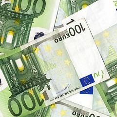 Image showing Euro notes