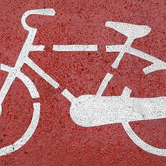 Image showing Bike sign