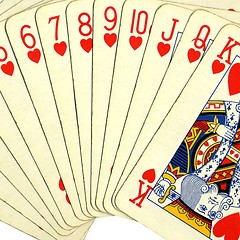 Image showing Pocker full scale cards