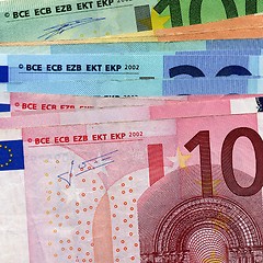 Image showing Euro notes