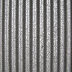 Image showing Corrugated steel
