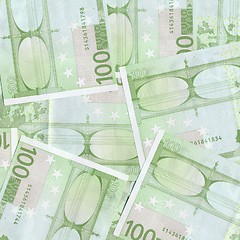 Image showing Euro notes