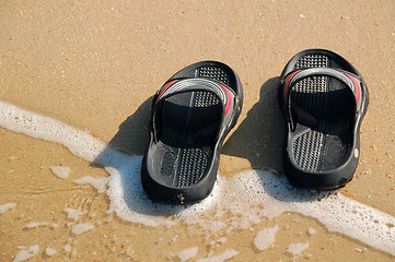 Image showing Beach Slippers