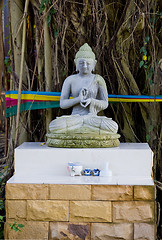 Image showing buddha made of stone