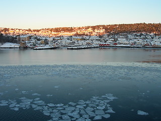 Image showing Drøbak in the Oslofjord