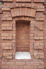 Image showing Niche in a Brick Wall