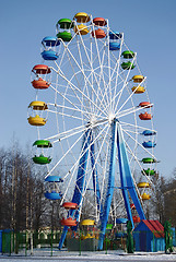 Image showing Wheel of Attraction in Winter Park