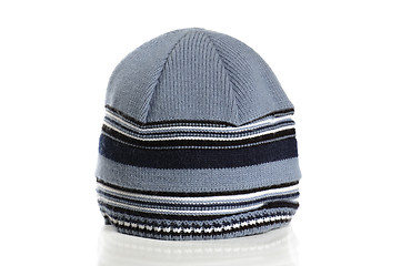 Image showing Sports knitted cap isolated on a white