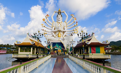 Image showing shiva statue in koh samui