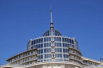 Image showing Steeple and Penthouse of Modern Building