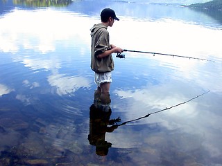 Image showing fisherman