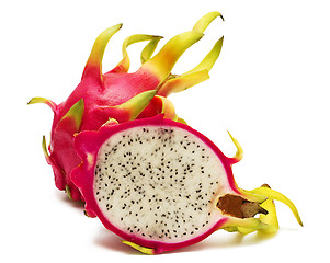 Image showing Exotic Thai Fruit. Dragon fruit - Geow Mangon.